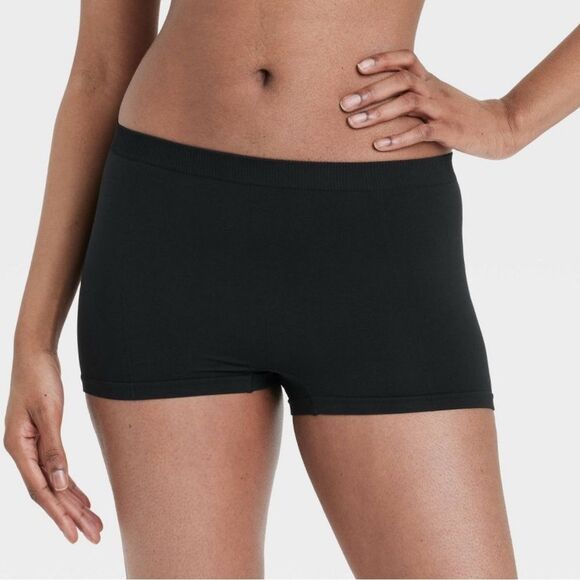 🎃 Colsie ~ Black Fitted Boyshort Size Small - Picture 3 of 9